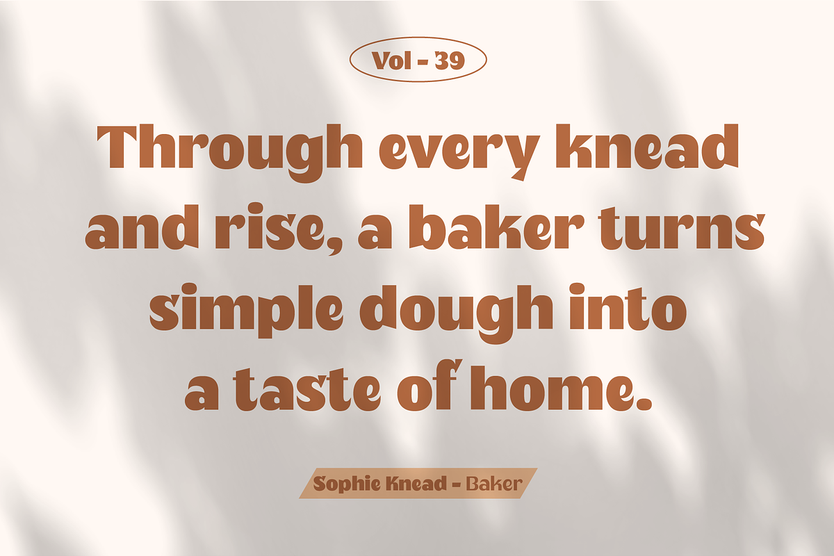 Plenary - A Lovely Sans Display, a Sans Serif Font by Fridaytype (Photo 10 of 12)