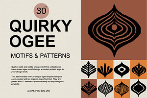 Quirky Ogee Motifs and Patterns