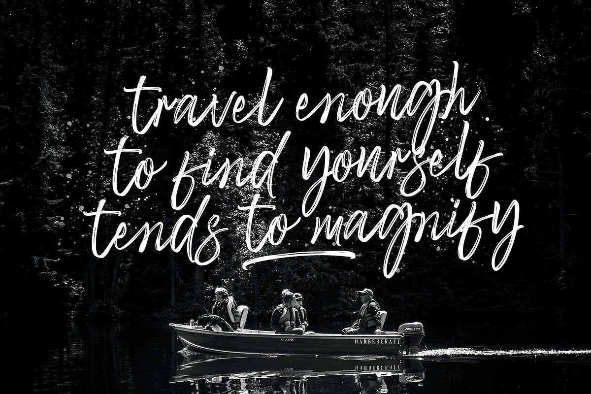 Sayodies - Handbrush Script Font, a Script Font by StringLabs (Photo 5 of 10)