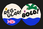 Comic Sands! A Font For Good Times, a Sans Serif Font by Meg Lewis Fun House (Thumbnail 2 of 8)