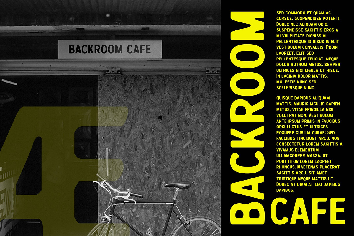 Bergins Blur, a Sans Serif Font by Craft Supply Co. (Photo 7 of 8)