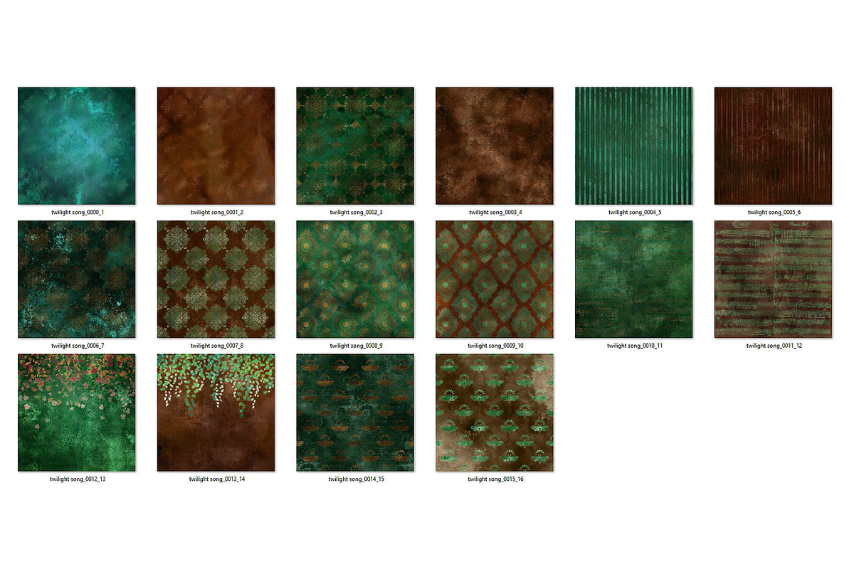 Forest Song Digital Paper, a Texture Graphic by Digital Curio (Photo 4 of 4)