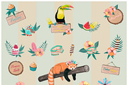 Red panda & Toucan collection, an Animal Illustration by Isbela  (Thumbnail 5 of 5)