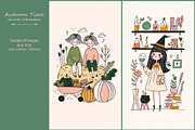 Autumn Time 3- 401 AI illustrations, a Seasonal Illustration by Pundateam (Thumbnail 2 of 12)