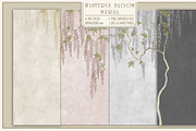 Fresco collection Wisteria bloom, a Wallpaper Graphic by Natalia0307 (Thumbnail 2 of 25)