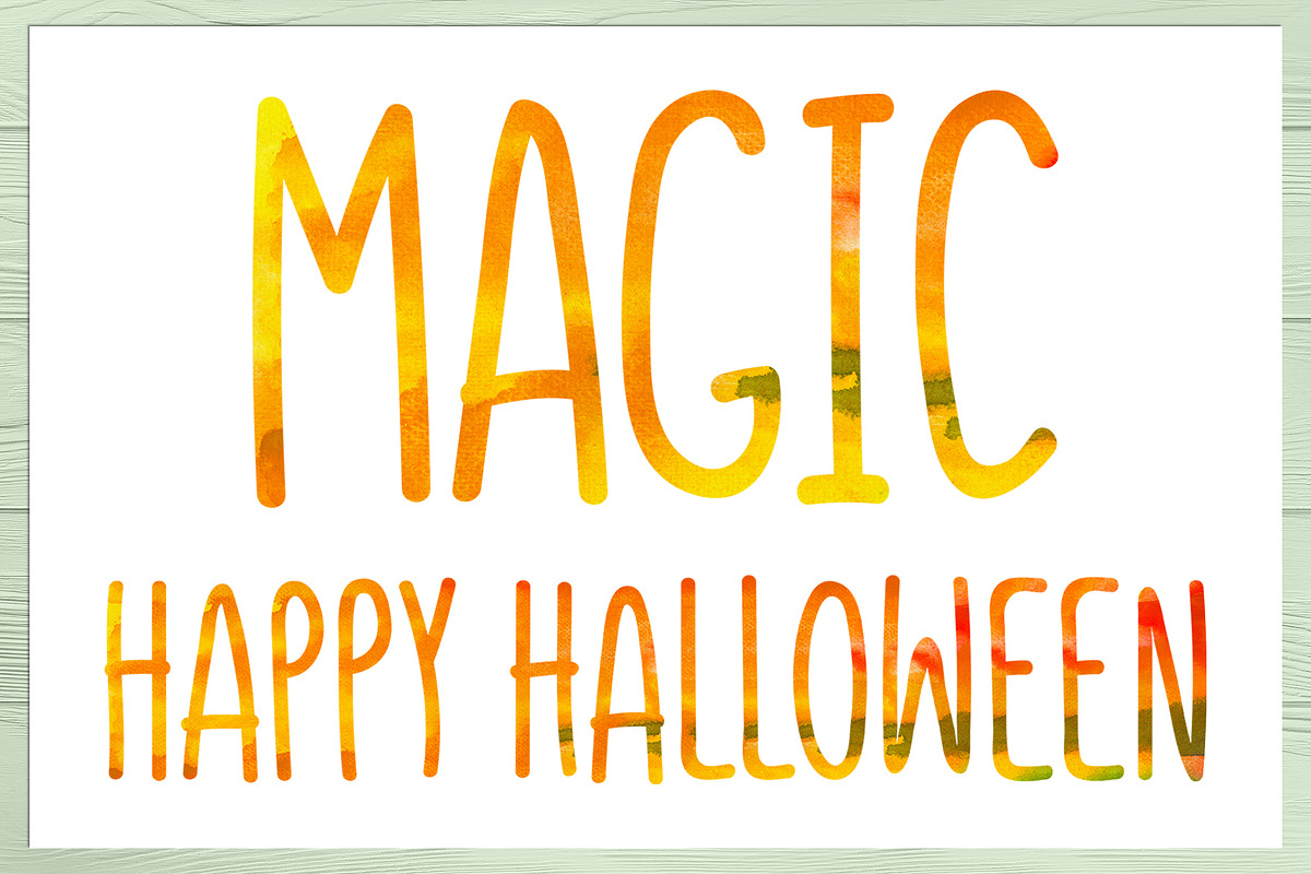 Magic, witchcraft, and Halloween, an Education Illustration by Olha's watercolor (Photo 19 of 19)