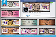 SALE Facebook Timeline Covers, a Social Media Template by cDDesign (Thumbnail 1 of 2)