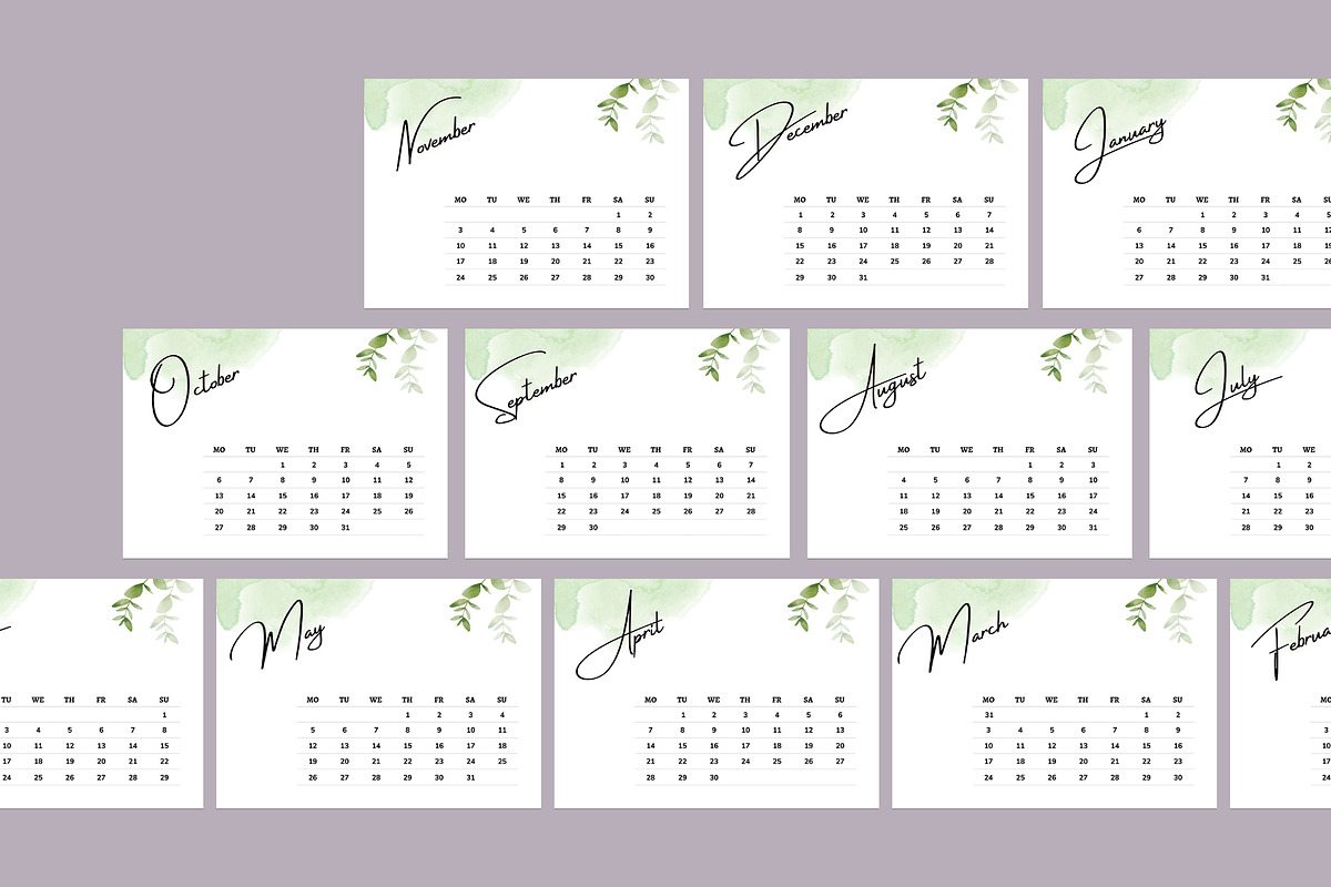 Calendar Template/Calendar 2025, a Stationery Template by Design Zone (Photo 8 of 8)