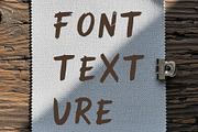 FontTexture – Bold Chalkboard Style, a Sans Serif Font by RAHMAT (Thumbnail 2 of 6)
