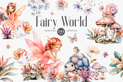 Fairy World. Nursery Art., a Decorative Illustration by Designwork (Thumbnail 1 of 16)