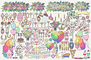 vector SET Unicorns time, an Object Graphic by WINDmade (Thumbnail 14 of 14)