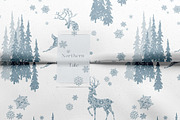 Northern Tale Seamless Patterns, a Pattern Graphic by MouseGrey (Thumbnail 2 of 6)