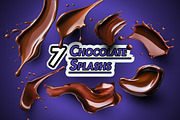 Chocolate Splashs, an Object Graphic by BazziBa♥ (Thumbnail 1 of 9)