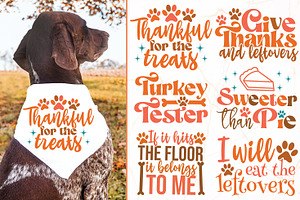 Thanksgiving Dog Bundle SVG