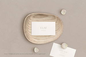 Elm - Business Card Mockup Kit