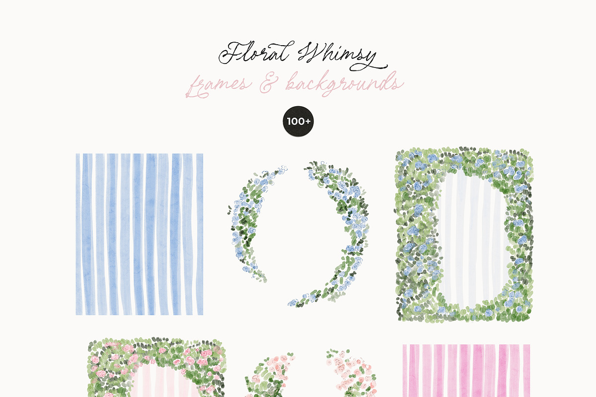Hand-Drawn Floral Whimsy, a Decorative Illustration by Lana Elanor (Photo 6 of 14)