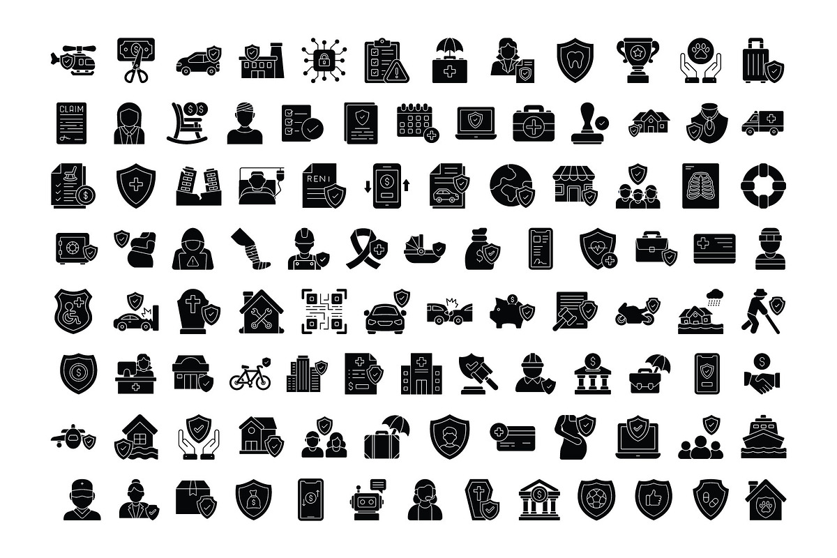 50+ Insurance Vector Icons, an Icon by Vector Portal (Photo 2 of 5)
