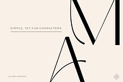 ALUBIA - modern sans serif, a Sans Serif Font by Alubia design (Thumbnail 4 of 8)