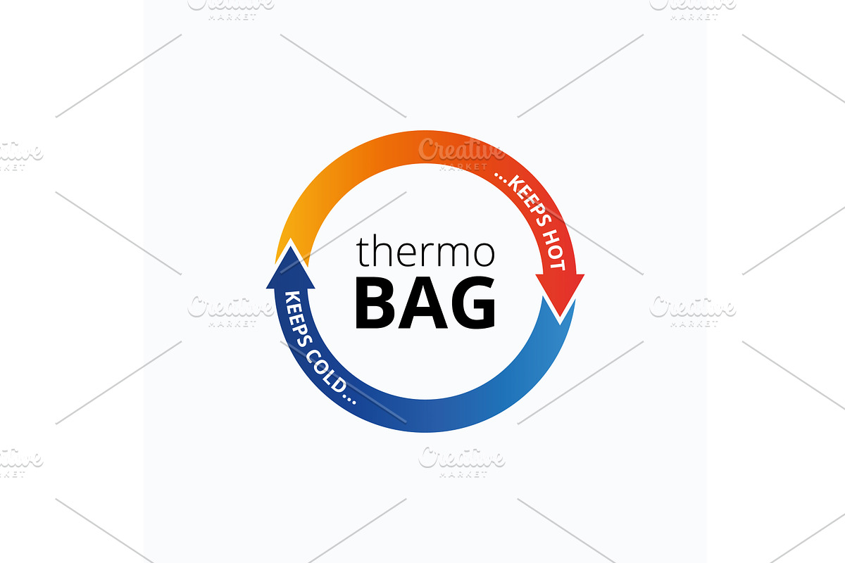 Thermo bag icon, an Object Illustration by Vector Creator
