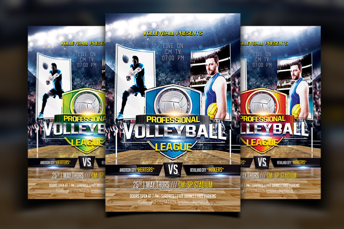 Sports Flyer Bundle, a Flyer Template by Basez Flyers (Photo 8 of 11)