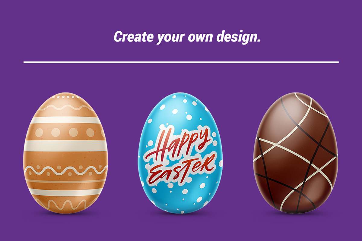 Easter egg mockup., a Product Mockup by ShooShooShop (Photo 4 of 4)