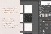 Ink Splatter Patterns Volume 001, a Pattern Graphic by Megs Lang (Thumbnail 11 of 13)