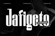 Jafigeto - Condensed Display Font, a Sans Serif Font by Flawless And Co (Thumbnail 1 of 10)