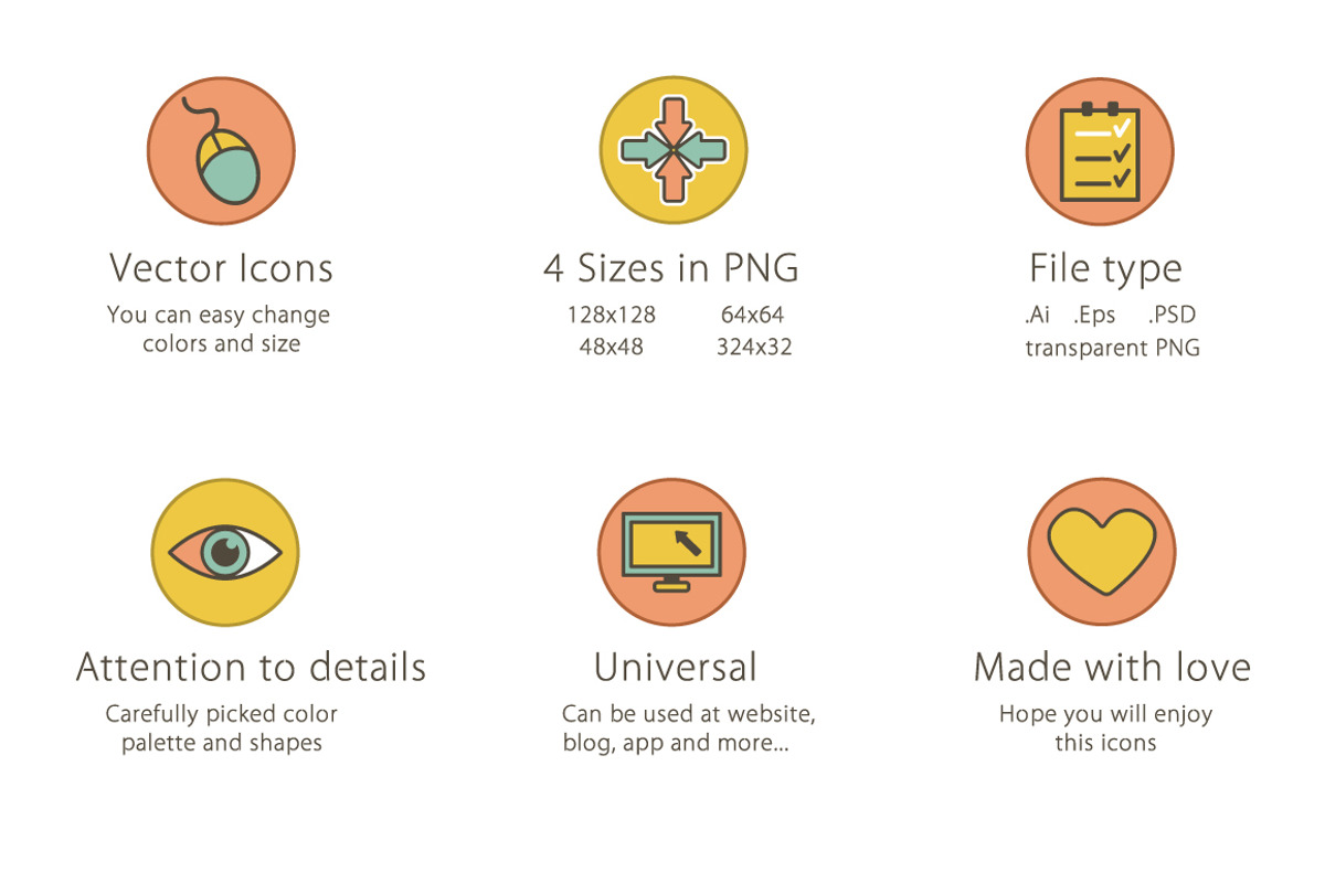 Set of Vector Icons preview 4