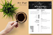 Modern Resume Design / CV - Mila, a Resume Template by Templates Design Co. (Thumbnail 2 of 17)