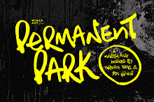 Permanent Park - 90s Graffiti Font