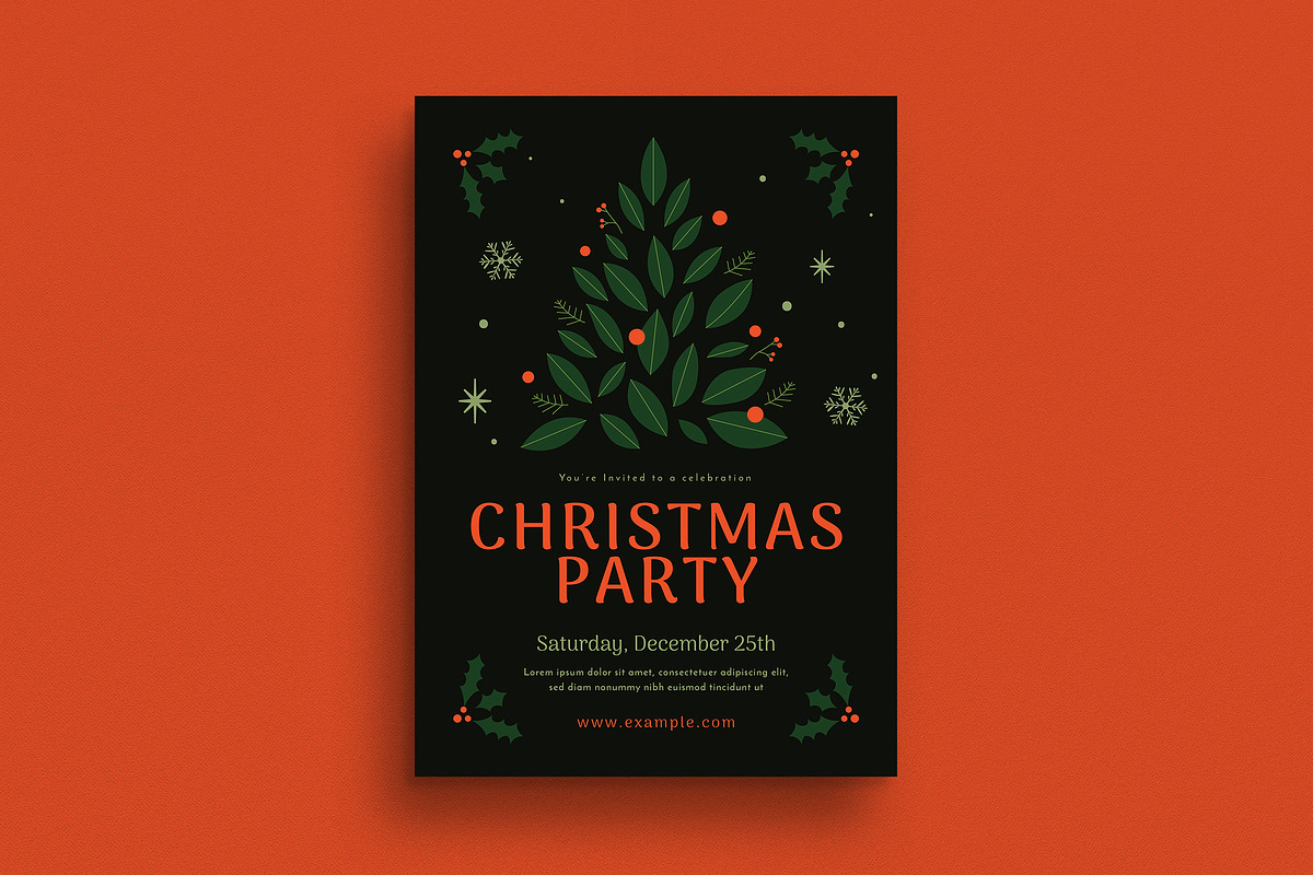 Christmas Event Flyer, a Flyer Template by Guuver (Photo 1 of 3)