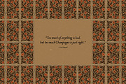 ArtDeco Floral Patterns, a Pattern Graphic by angelainthefields (Thumbnail 2 of 13)