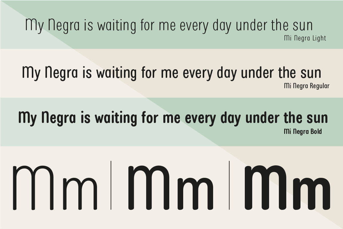 Mi Negra, a Sans Serif Font by Letritas (Photo 7 of 8)