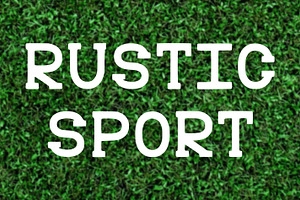 Rustic Sport Font Varsity Team Type