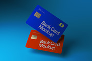 Bank Card Mockup, a Product Mockup by graphicook (Thumbnail 4 of 4)