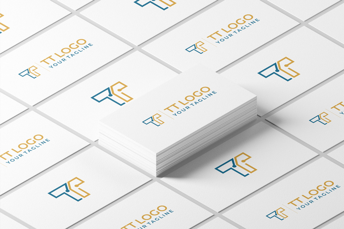 TT LOGO, a Branding & Logo Template by Azqaa (Photo 1 of 4)