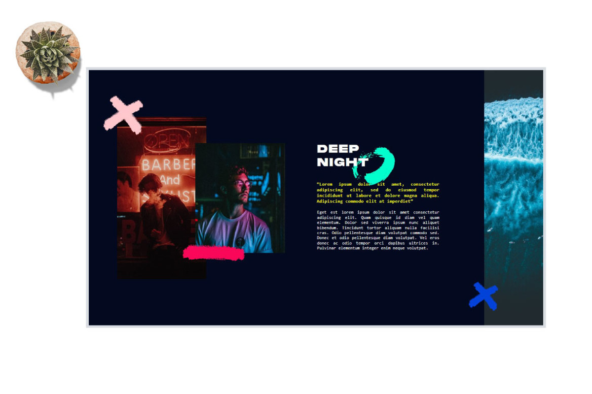 Blurry Night - Gradient Powerpoint, a Presentation Template by Putra Khan (Photo 3 of 12)