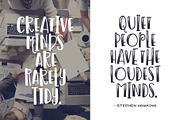 Labeck Font, a Sans Serif Font by Denise Chandler (Thumbnail 3 of 7)