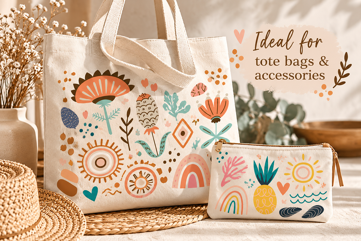 Boho Folk Floral Clipart, a Decorative Illustration by Anna Studio (Photo 4 of 12)