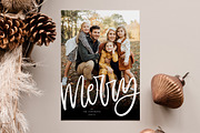 Christmas Card Template CD188, a Card Template by Salsal Design (Thumbnail 1 of 4)