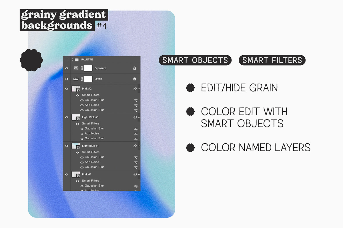 Grainy Gradient Backgrounds #4, a Texture Graphic by Antipixel Type Studio (Photo 2 of 12)