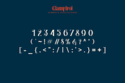 Clamfiroi, a Serif Font by ilhamtaro (Thumbnail 10 of 12)