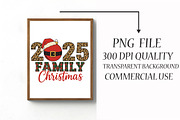 2025 Family Christmas PNG, an Illustration by Libby Wishes (Thumbnail 2 of 6)
