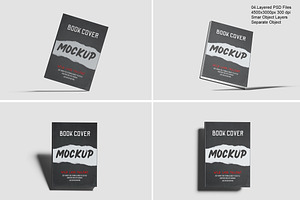 High-Quality Book Cover Mockup