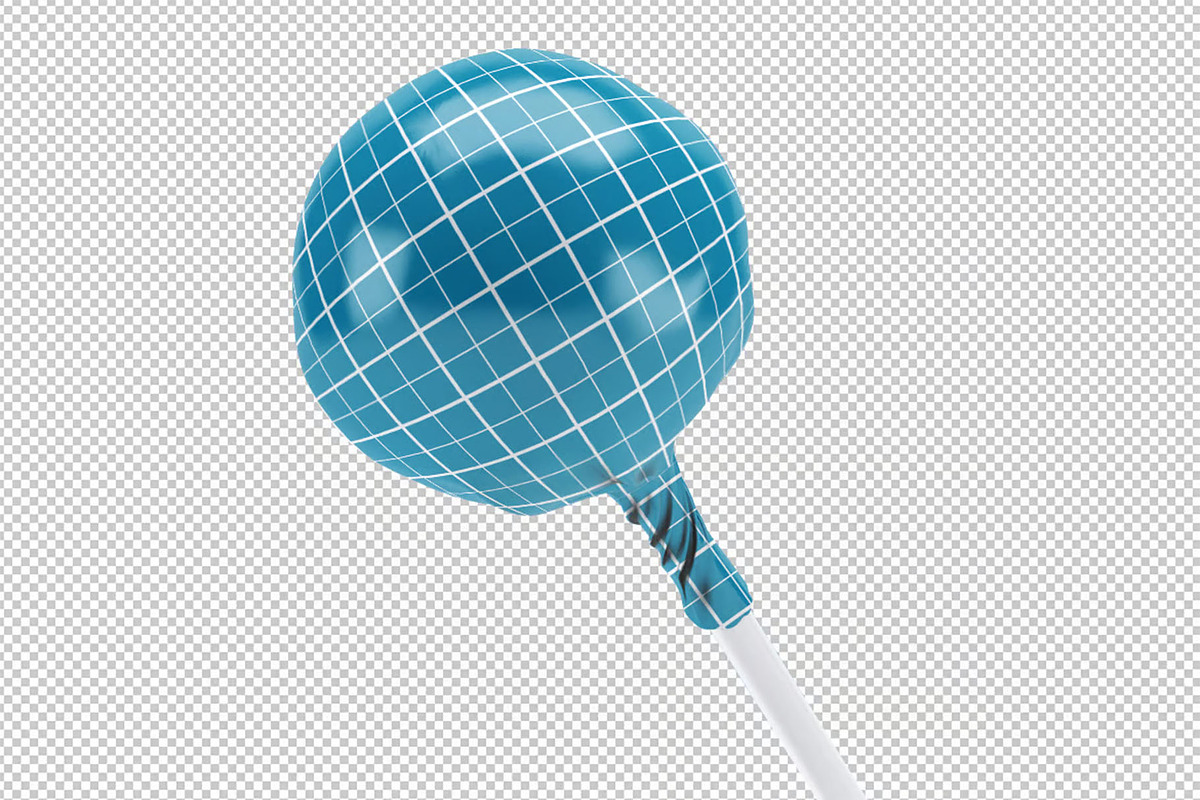 Ball Lollipop Candy Mock-Up, a Product Mockup by DesignRushMarket (Photo 7 of 7)