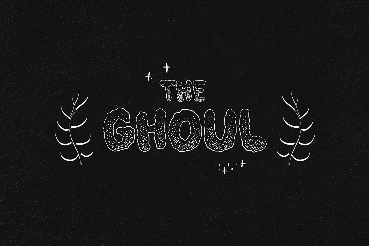 HAUNTED ENCLAVE | Halloween Fonts, a Sans Serif Font by Ckybe's Corner (Photo 7 of 7)