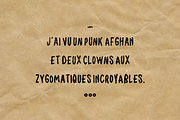 Ruff Draft, a Font by mynameisyanick (Thumbnail 3 of 3)