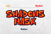 The Bolder Shadows - 3d Layered Font, a Font by asfgraphics (Thumbnail 4 of 8)