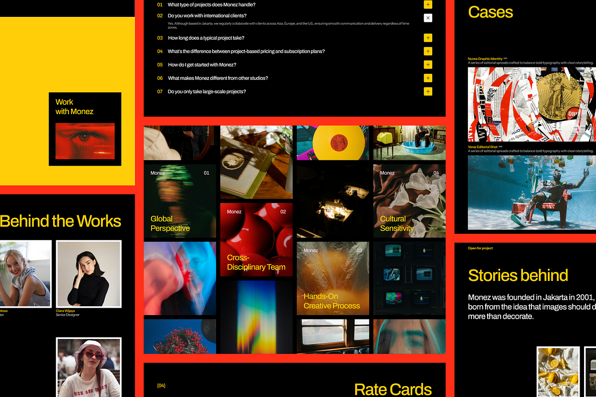 Creative Agency Framer Template, an UI Kit Template by Rozepaars Design (Photo 4 of 5)