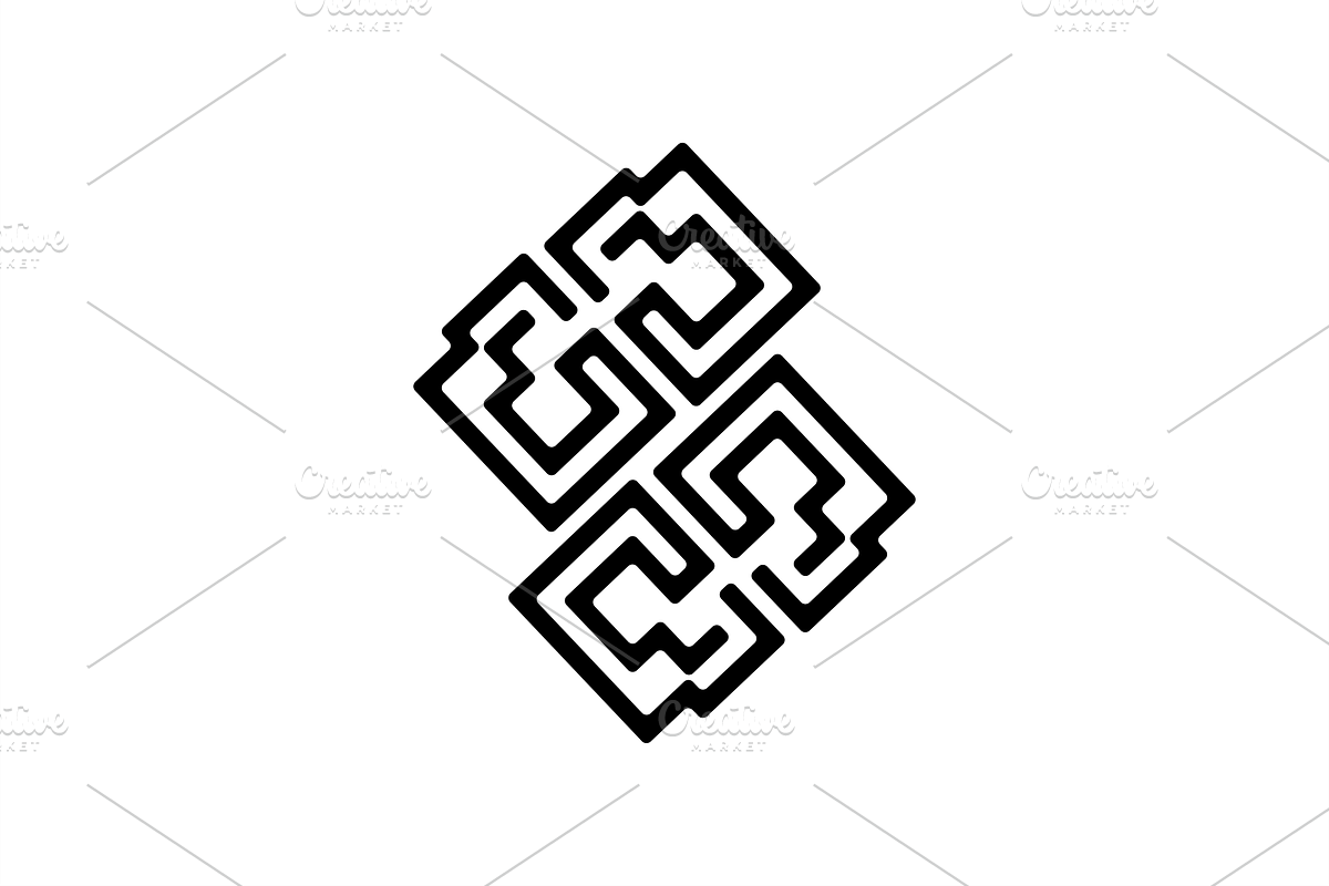 Letter S Brain Logo preview 2